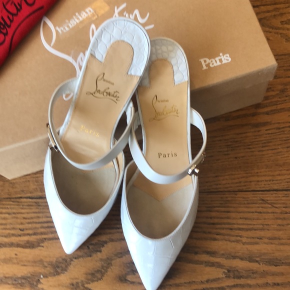 Christian Louboutin choc Lock Flat Calf - Picture 2 of 9